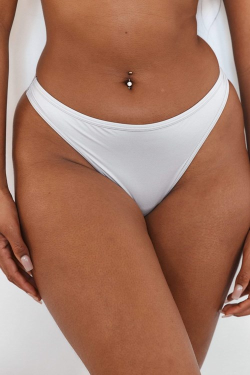 Lounge Underwear Sleek Mindful Stringi Frost | 085ITKZXL
