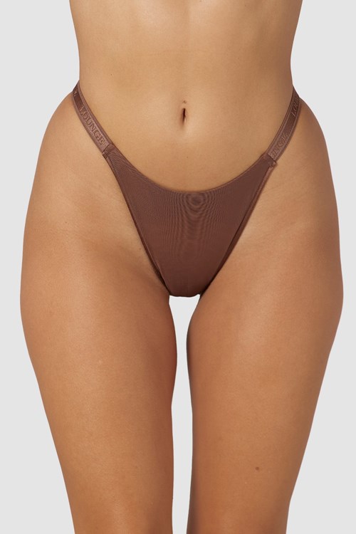 Lounge Underwear Smooth Mesh Briefs Chestnut | 914XTQCBY