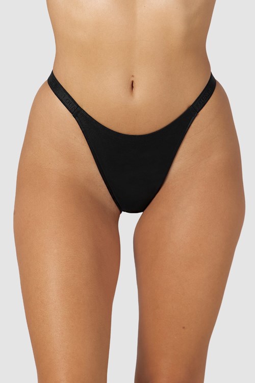 Lounge Underwear Smooth Mesh Briefs Czarne | 257FBMWCI