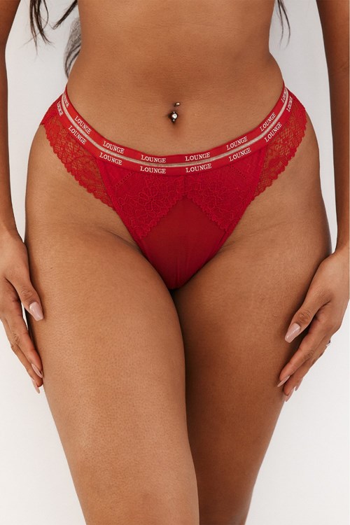 Lounge Underwear Vogue Briefs Bordowe | 345JXWRBU